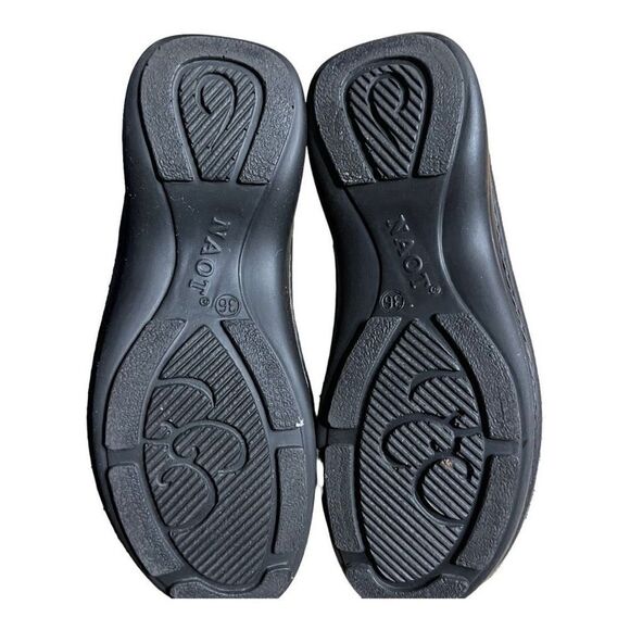 Naot Women's Leather Strap Slip-On Open Toe Slide Sandals Metallic Taupe Size 36 - Picture 7 of 9